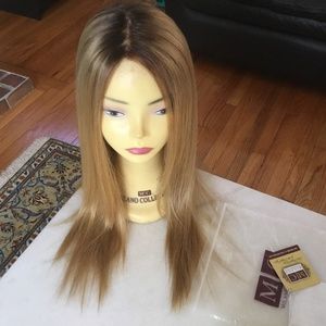 Unique lace front wig Milano Collection Wigs,  rooted styled ready summer